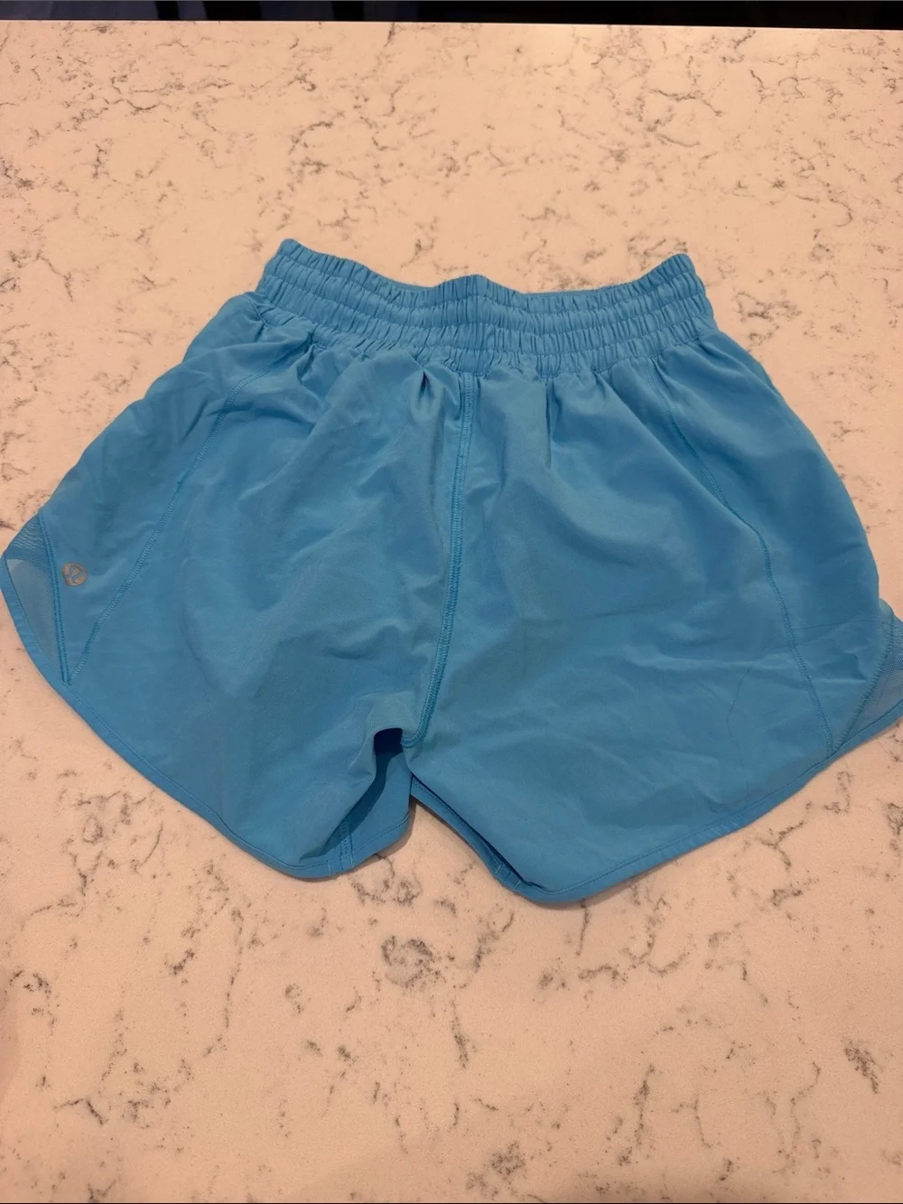 lululemon athletica Sky Blue Hotty Hot Shorts